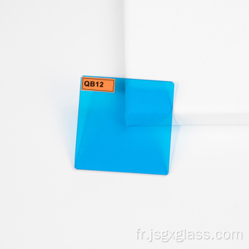 Choisissez le type d'absorption Verre optique bleu QB12
